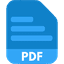 blupdf AI PDF editor logo icon